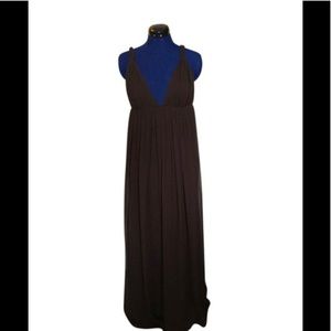 Chocolate brown Jenny Kayne dress